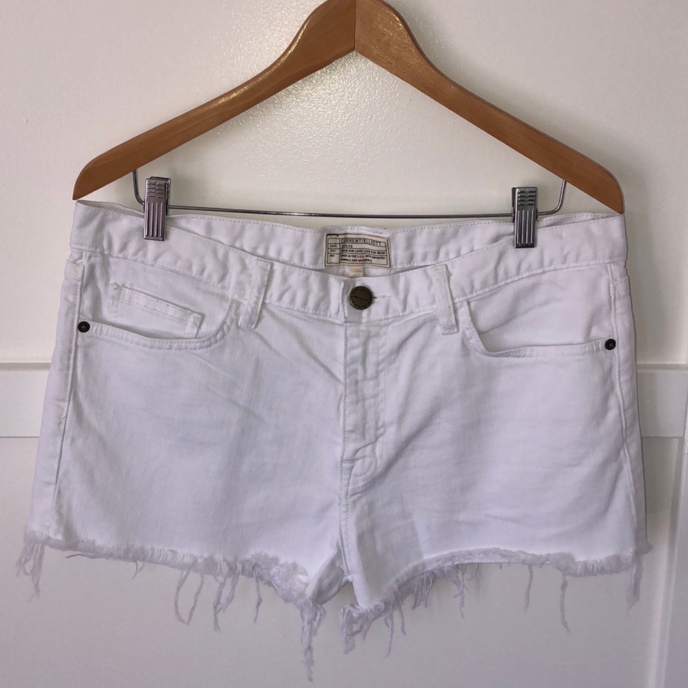 Current/Elliot Denim Shorts Size 30 White